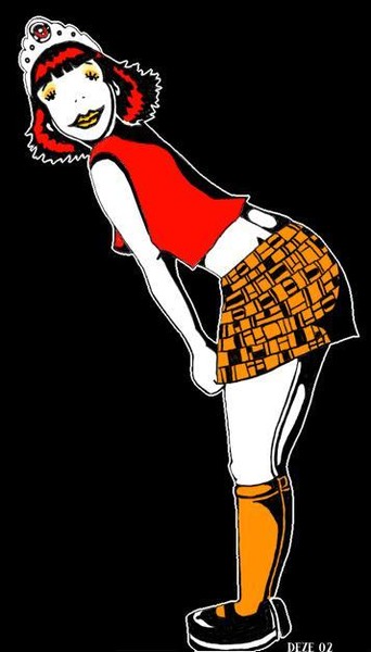 Bandwhore Pinup