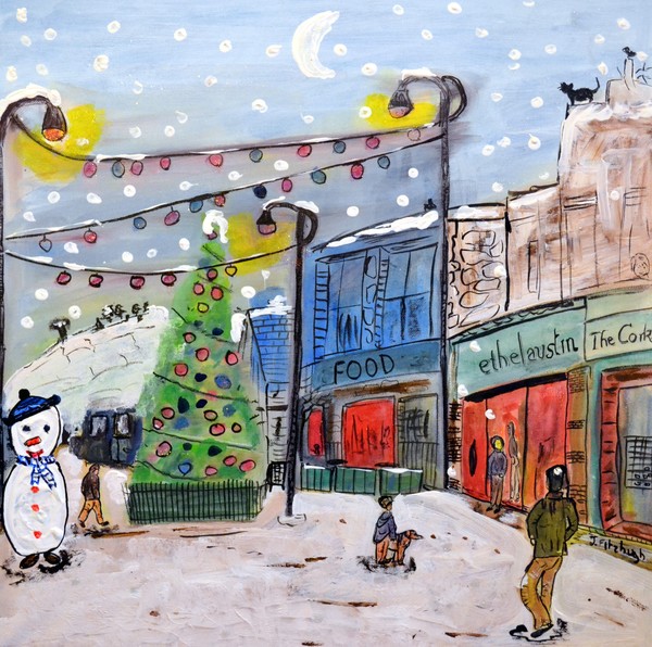 Snowy Town Of Stalybridge