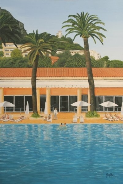 The Swimming Pool At The Monte-Carlo Beach Club