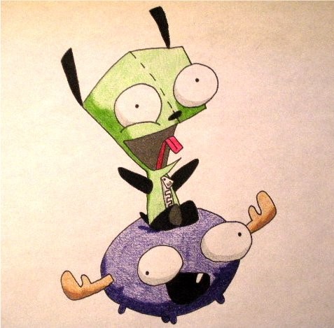 Gir and Mini Moose 