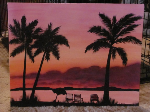 Tropical sunset