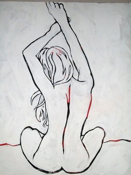 White on Red
