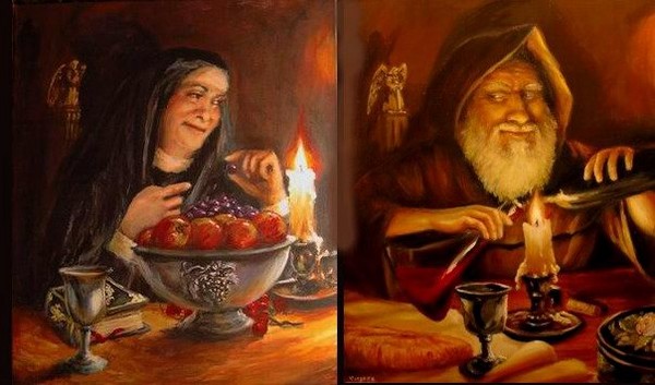 The jolly sister & the happy monk