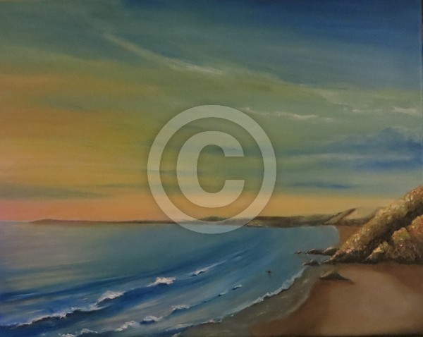 Early Evening at Whitsands