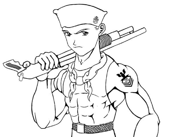 Anime Naval Chief