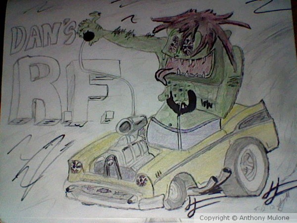 Rat Fink chevy