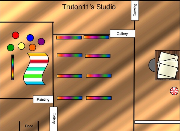 Studio top view