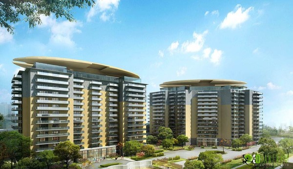 Commercial Building Exterior Modeling Design