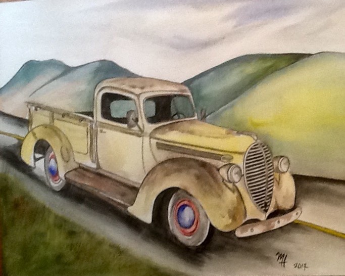 39 Ford with patina