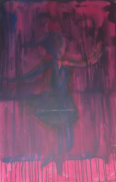Ballerina Oil on Canvas