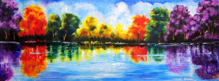 Realm of Serene- Original Painting