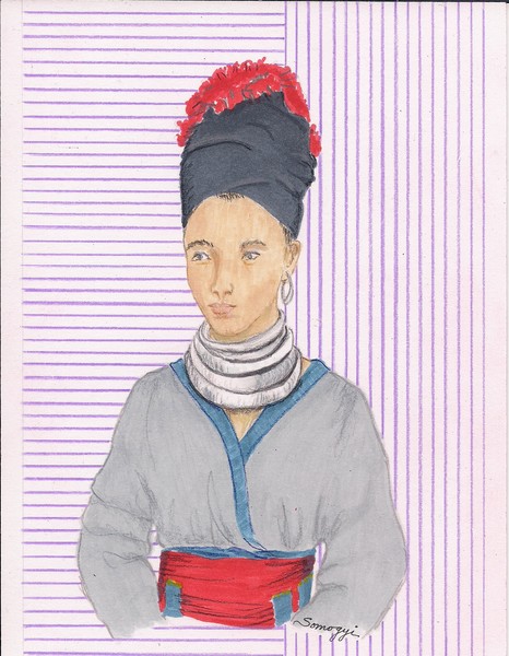 Hmong Woman in 1960