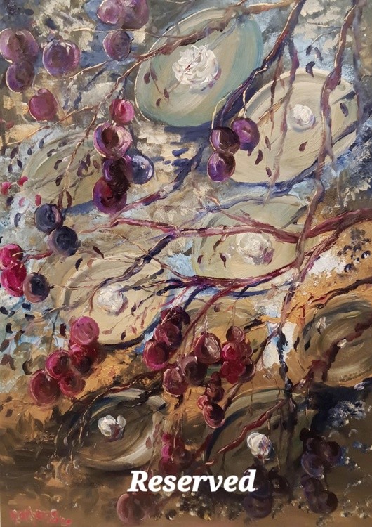 Lillies and Fruit - Autumn