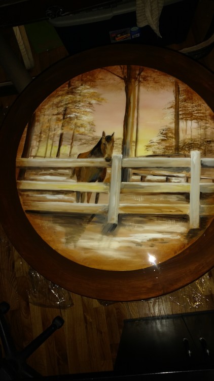 Custom concept table art