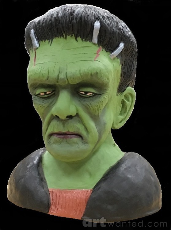 Frankenstein Monster Sculpture