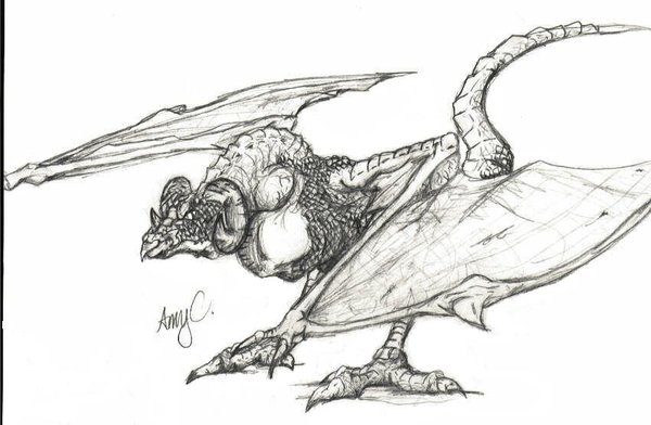 Dragon, birdlike