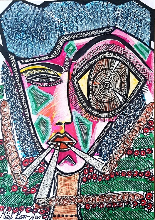 travel israel art visit artist mirit ben nun modern paintings