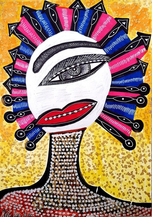Artist from Israel autentic paintings and drawings Mirit Ben-Nun