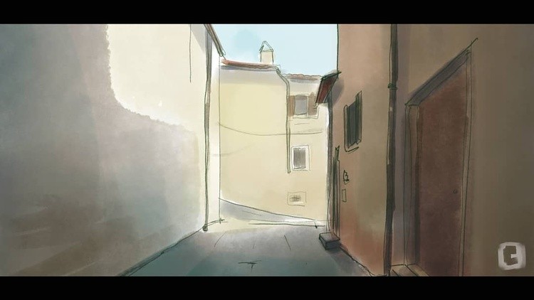 Environment -02envrionment backgrounddesign aestheticbackgrounds animeartwork animebackground waterc