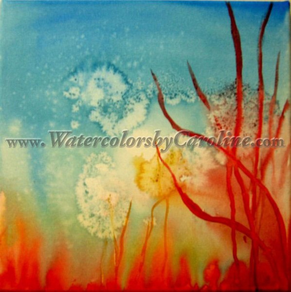 Ocean's Red ~ abstract