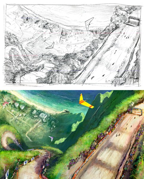 Paradise Start Line