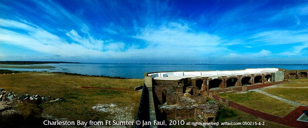 Ft Sumter, Charleston Bay