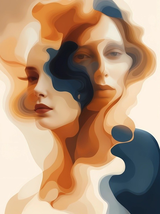 Dual Faces in Fluid Form