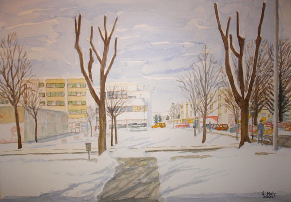 WINTER 12 - V.GORICA - WATERCOLOUR