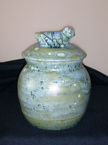 Jar w/ Grasshopper lid