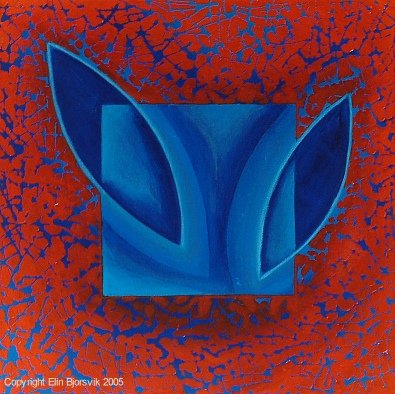 Abstraction in Red and Blue