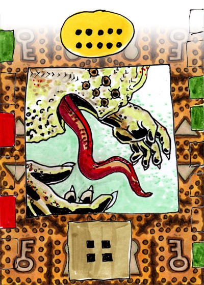Monster Art Card