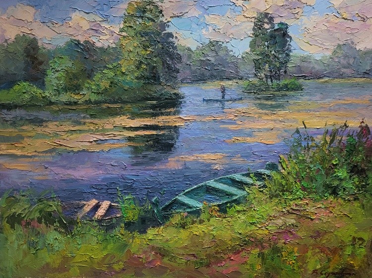 Boat on the Pond