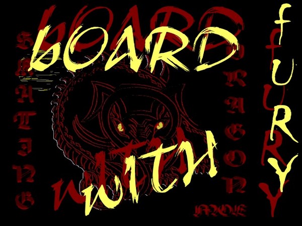 Board With Fury Skating Dragon