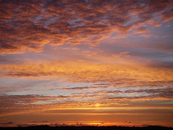 Sunset, Irthlingborough