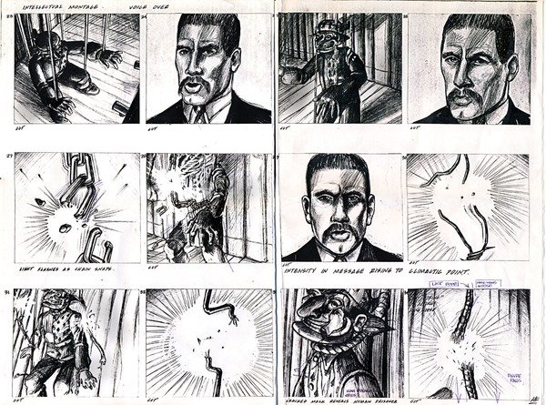 CALLED TO CONQUER - SB marionette sketches 3 - 4