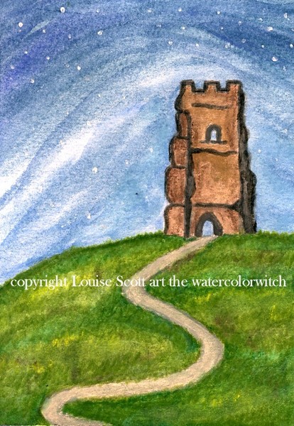 the Glastonbury Tor,Avalon