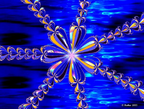 ULTRA FRACTAL BLUE