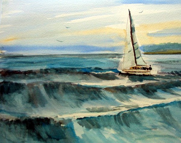 ALONG THE WAVES