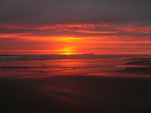 Sunrise Over The Farne Islands