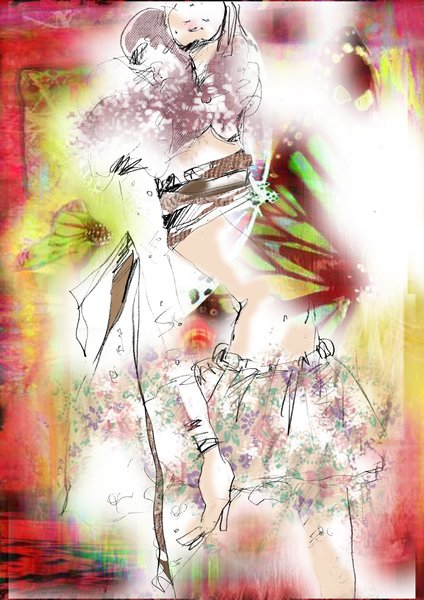 butterfly and flower