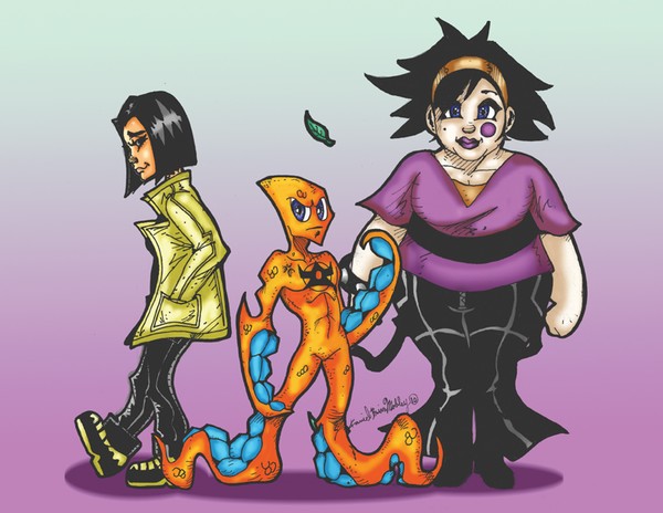 'Two Girls, One Squid' (The Okto-Squad)