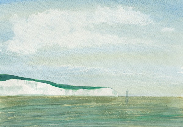 The white cliffs of Dover