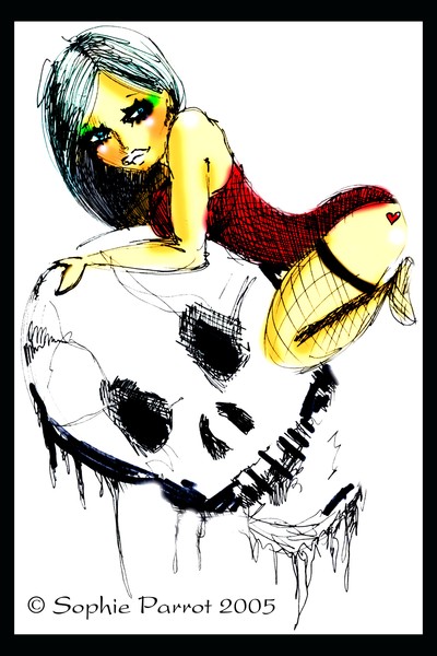 Chick and Skull