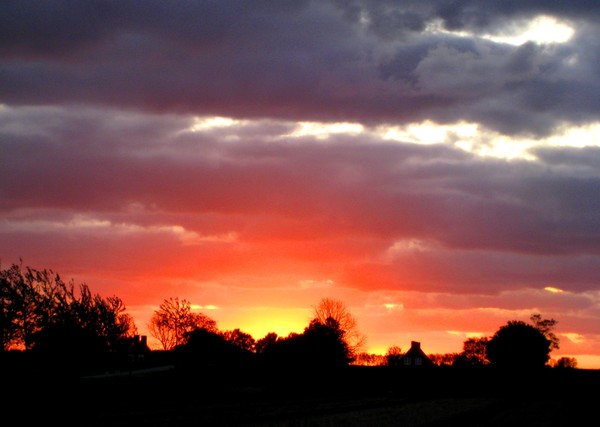Yesterday evening 