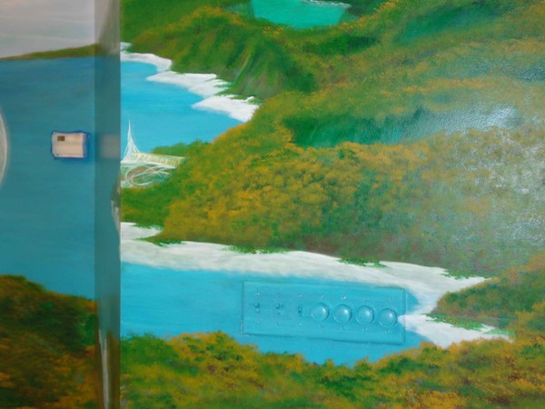 Holy Waters Detail: NWP Church Wall Mural