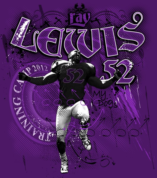 Ray Lewis Tee Design