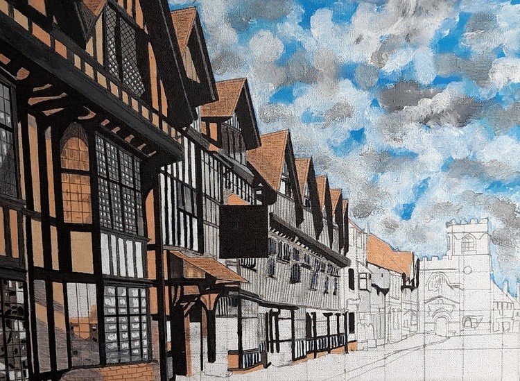 High  Street,  Stratford-on -Avon ,England. 