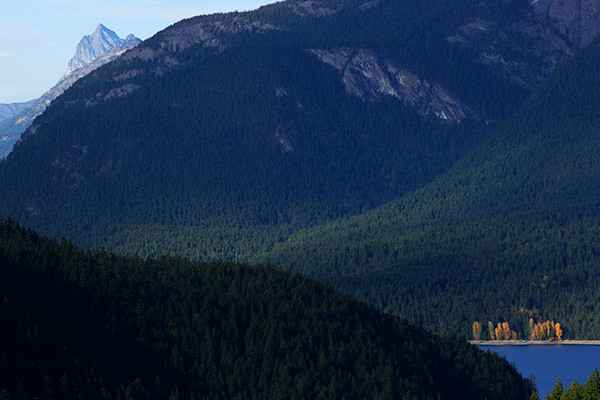 Peeking Cascade Peak