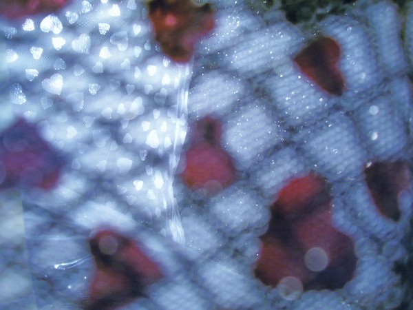 velvet stitches, paper hearts