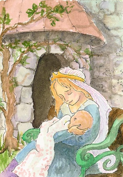 Princess and the Pea ACEO